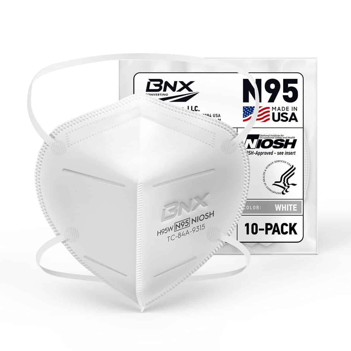 BNX N95 mask made in USA