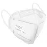 25 Pack KN95 Face Mask, WWDOLL 5-Ply Mask Protection Against PM2.5, Fire Smoke, Breathable Mask for Women and Men Black - White 34