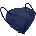 25 Pack KN95 Face Mask, WWDOLL 5-Ply Mask Protection Against PM2.5, Fire Smoke, Breathable Mask for Women and Men Black - Deep Purple 32