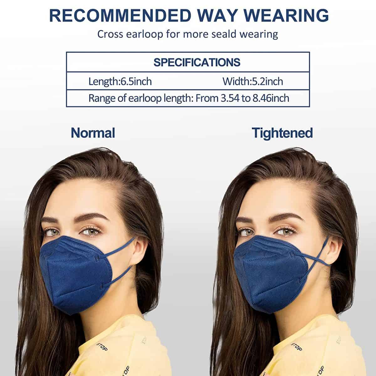 30 Packs KN95 Face Mask, 5-Plyers Protection Cup Dust Face Mask, Breathable Protection Mask for Women Man, Pink 13