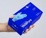 YANIPure 100% Nitrile Examination Gloves, Box of 100, Medium Exam Gloves, Powder Free, Latex Free, Rubber Free - Single Use Non-Sterile Protective Gloves for Medical Use (Medium, 100 Count) 4