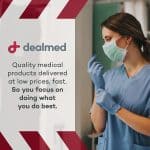 Dealmed Medical Exam Gloves – 2000 Count Medium Nitrile Gloves, Disposable Gloves, Non-Irritating Latex Free Gloves, Multi-Purpose Use Medical Gloves for a First Aid Kit and Medical Facilities 13