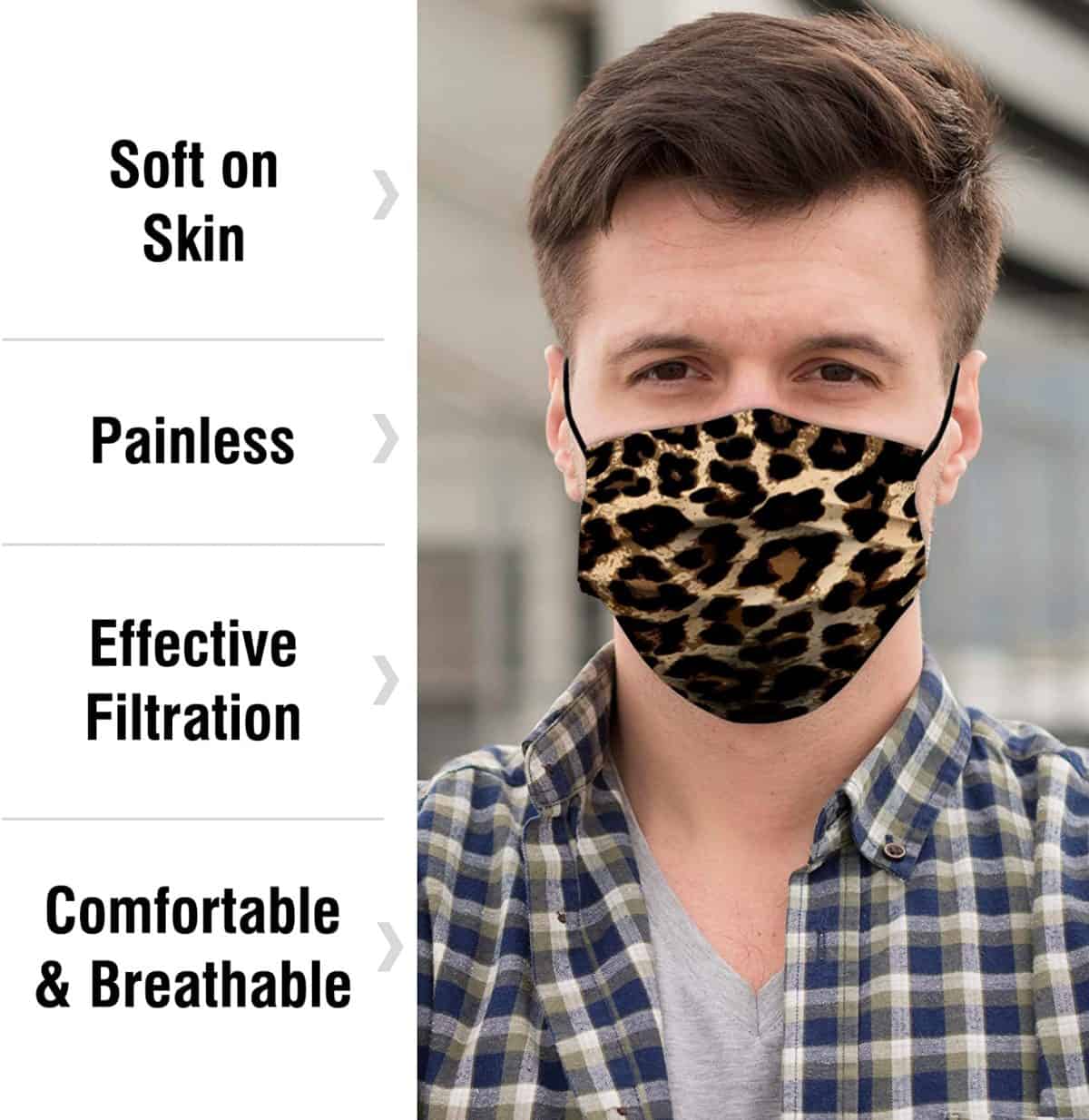 WeCare Disposable Face Mask Individually Wrapped - 50 Pack, Colored Face Masks 19