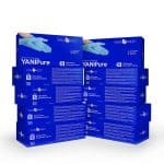 YANIPure 100% Nitrile Examination Gloves, Box of 100, Medium Exam Gloves, Powder Free, Latex Free, Rubber Free - Single Use Non-Sterile Protective Gloves for Medical Use (Medium, 100 Count) 3