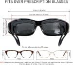Night Vision Glasses for Driving Men Women Anti Glare Polarized Clearsight Wrap Around Fit Over Sunglasses ANDWOOD 20