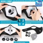 base camp m plus dust face mask