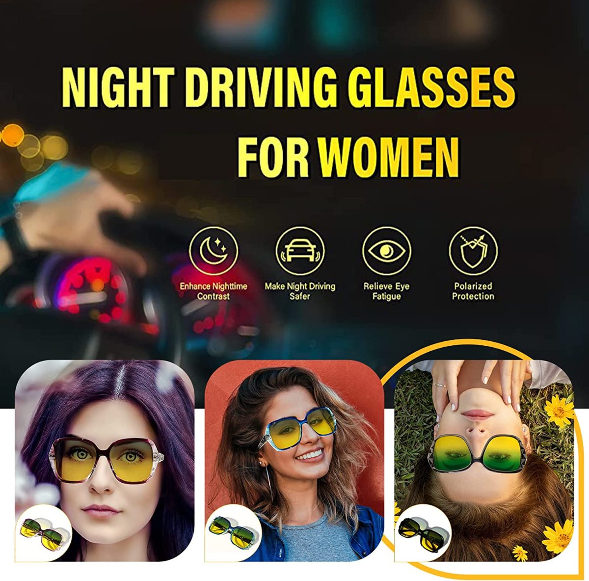 Best Night Driving Glasses for Women